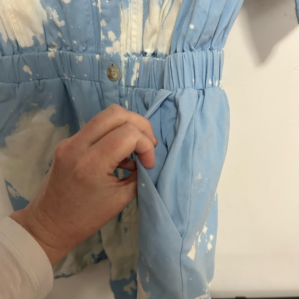 Judith March romper blue size medium - Picture 4 of 7
